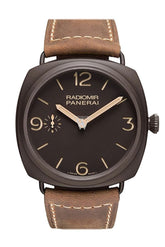Panerai Radiomir Composite Brown Dial Leather 47Mm Mens Watch Pam00504